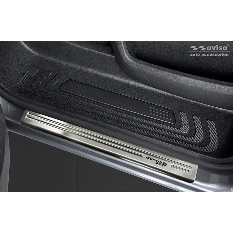 Avisa, Trinbeskyttere, Rustfritstål, passer til Mercedes Vito & V-Class W447 2014- - 'Special Edition' - 2-dele
