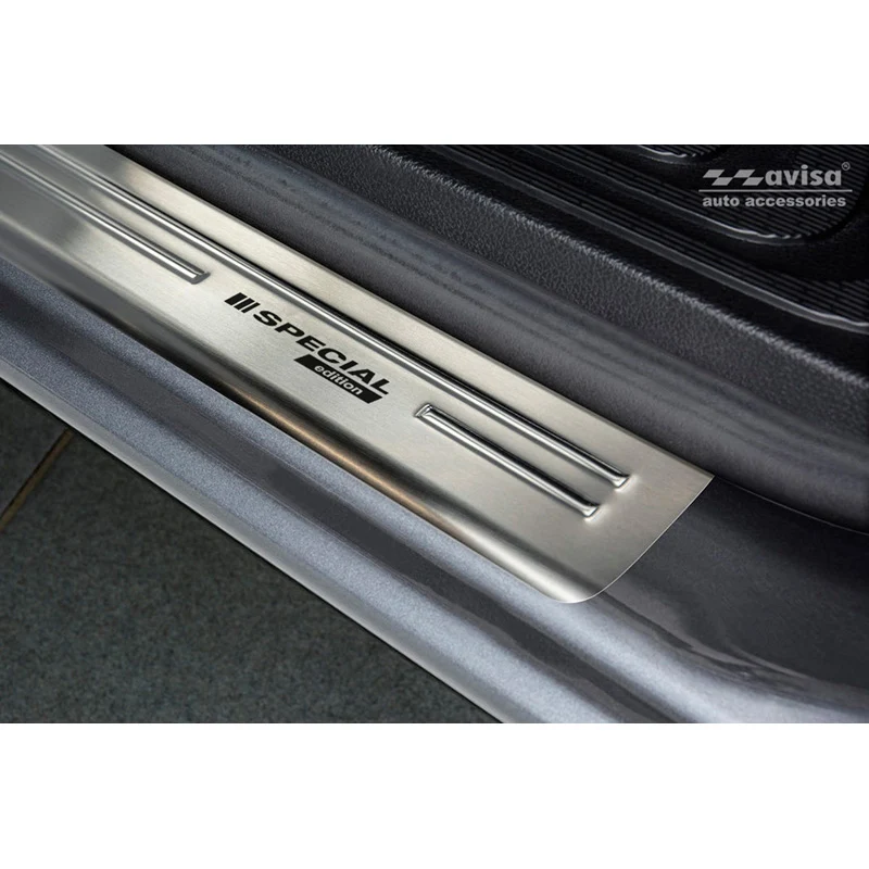 Avisa, Trinbeskyttere, Rustfritstål, passer til Mercedes Vito & V-Class W447 2014- - 'Special Edition' - 2-dele