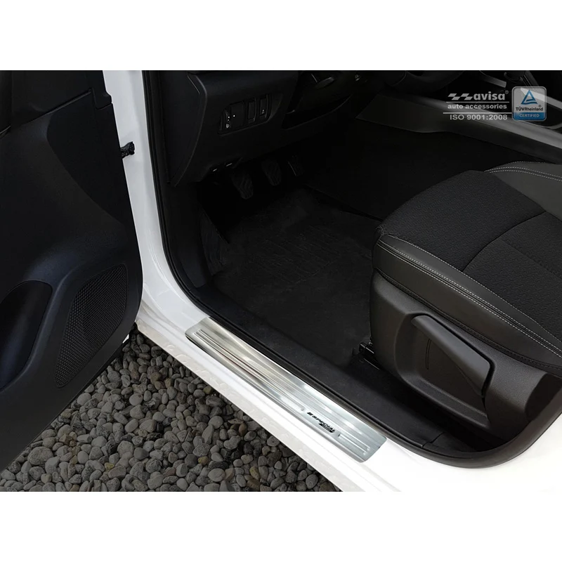 Avisa, Trinbeskyttere, Rustfritstål, passer til Renault Kadjar 2015- - 'Special Edition' - 4-dele