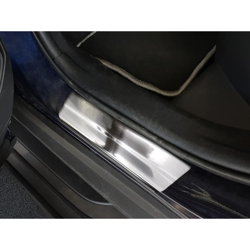 Avisa, Trinbeskyttere, Rustfritstål, passer til Toyota RAV4 (5th Gen.) 2018- & Suzuki Across 2020- - 'Hybrid' - 4-dele