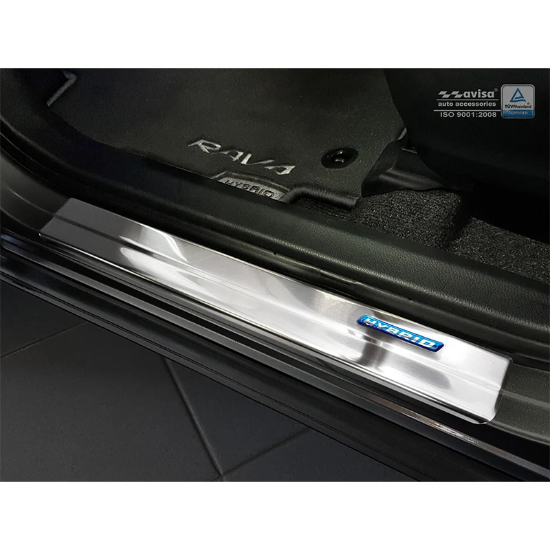 Avisa, Trinbeskyttere, Rustfritstål, passer til Toyota C-HR 2016-2019 & FL 2019-2023 & RAV4 IV FL 2016-2018 & Lexus NX 201...