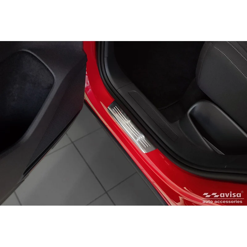 Avisa, Trinbeskyttere, Rustfritstål, passer til Volkswagen Tiguan II 2016-2020 & FL 2020- incl. Allspace 2017-2020 & FL 20...