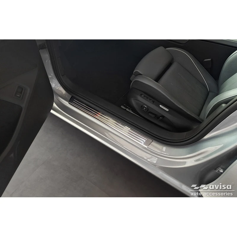 Avisa, Trinbeskyttere, Rustfritstål, passer til Volkswagen Passat Variant (CJ5) incl. R-Line & Hybrid 2024- / Skoda Superb...