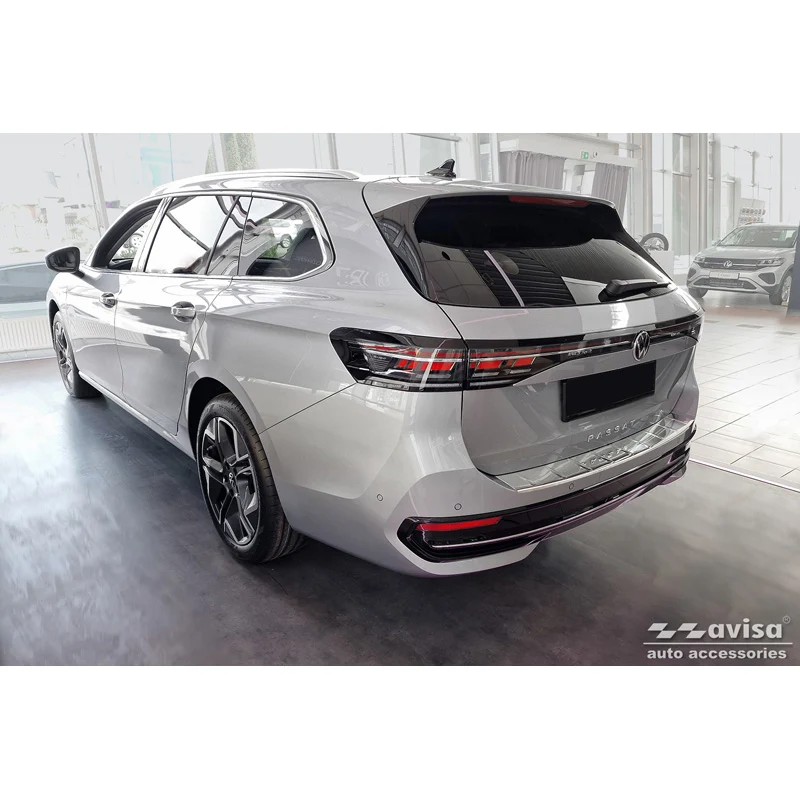 Avisa, Trinbeskyttere, Rustfritstål, passer til Volkswagen Passat Variant (CJ5) incl. R-Line & Hybrid 2024- / Skoda Superb...