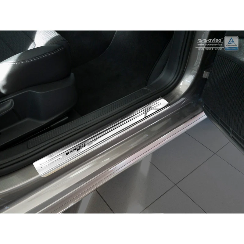 Avisa, Trinbeskyttere, Rustfritstål, passer til Volkswagen Golf VII 5-døre & Variant 2012-2020 - 'Special Edition' - 4-dele