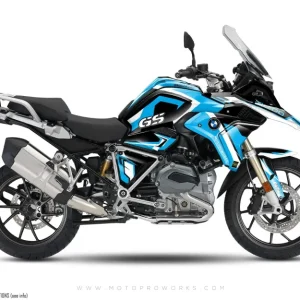 BMW R 1200 / 1250 GS DEKOR - "Voyager" (Blå)