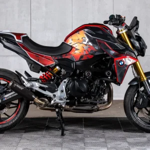 BMW F 900 R DEKOR - "Flake" (Sort/Rød)