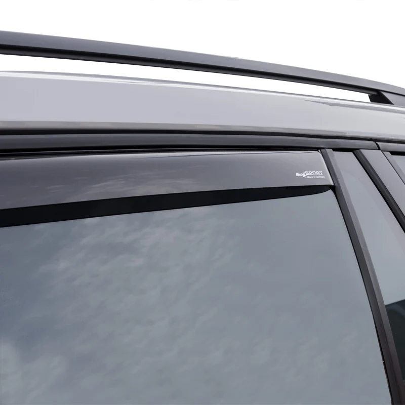 ClimAir, Vindafvisere til fordøre, Mørke, passer til Skoda Kodiaq 2017- ( black windowslot only)