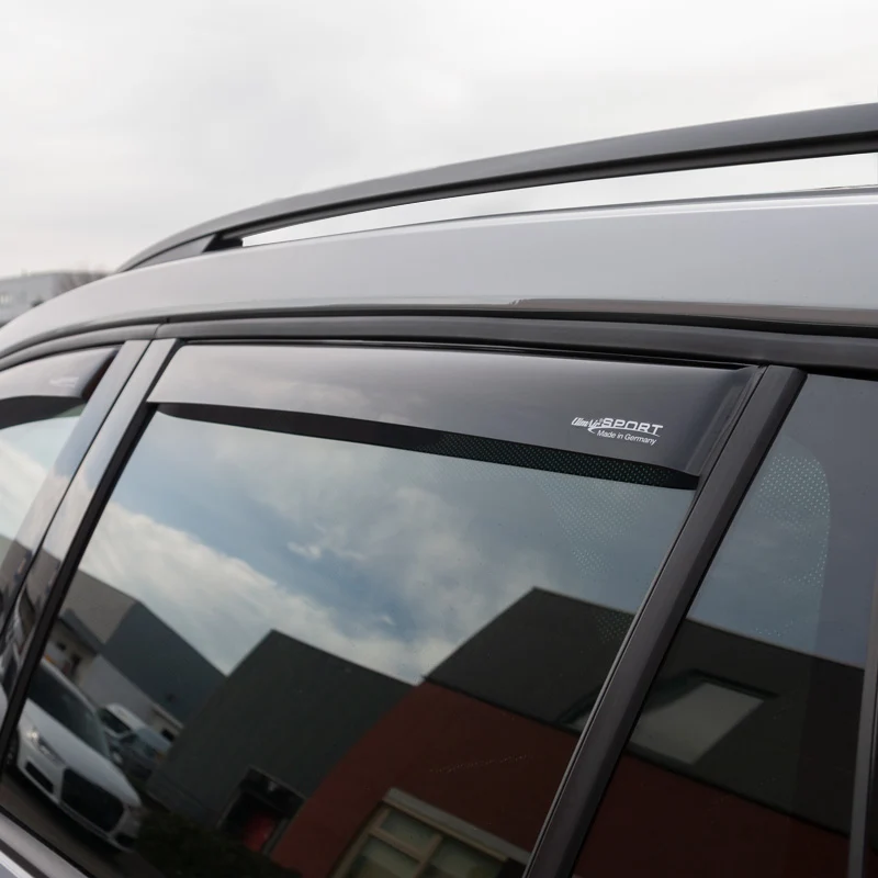 ClimAir, Vindafvisere til fordøre, Mørke, passer til Skoda Kodiaq 2017- ( black windowslot only)
