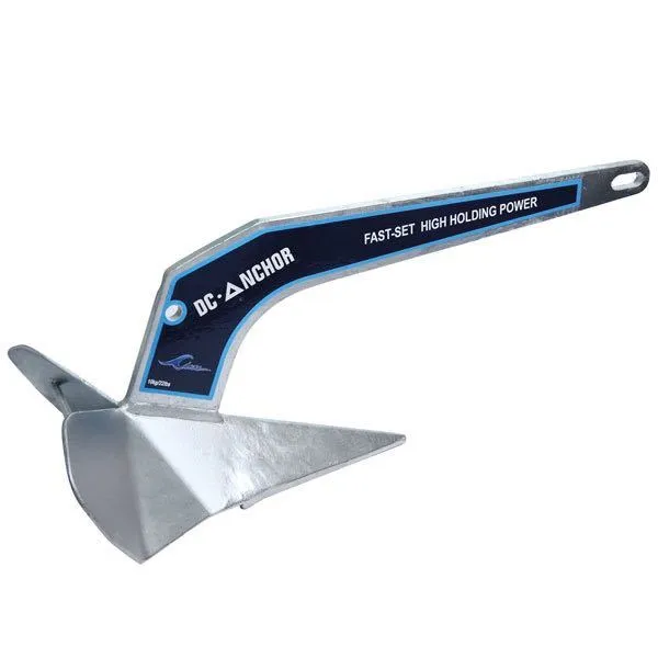 DC - Delta anker 16 kg galvaniseret - til både 15-18m