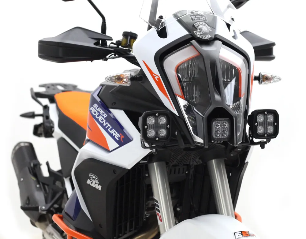 S4 centerlysbeslag - KTM 1290 Adventure '21- DENALI Electronics