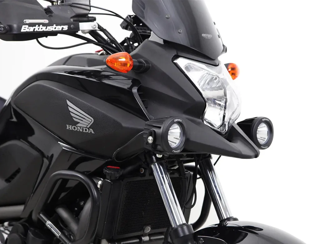 Montering til kørelys - Honda NC700X '12-'17 & NC750X '14-'20 DENALI Electronics