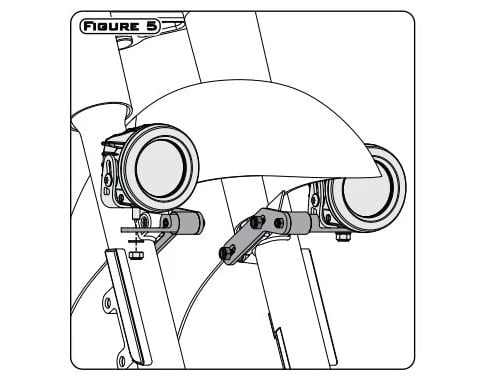 Montering til kørelys - Udvalgte Harley-Davidson Motorcykler DENALI Electronics