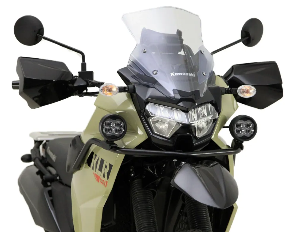 Øvre Crash Bar kørelysbeslag - Kawasaki KLR650 DENALI Electronics