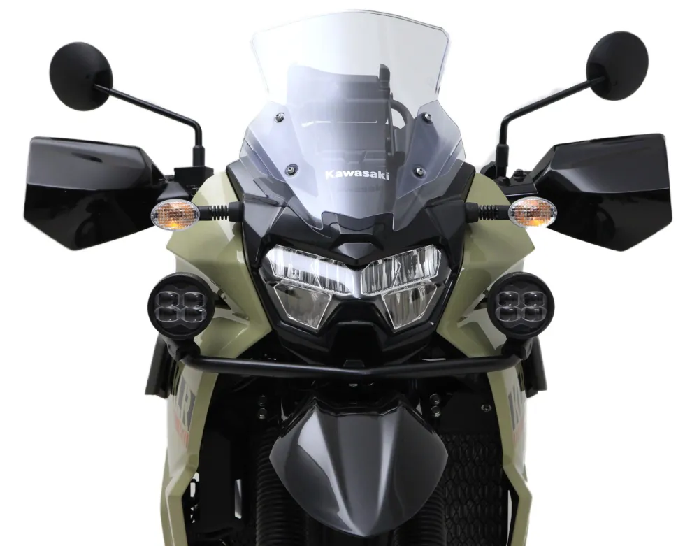Øvre Crash Bar kørelysbeslag - Kawasaki KLR650 DENALI Electronics