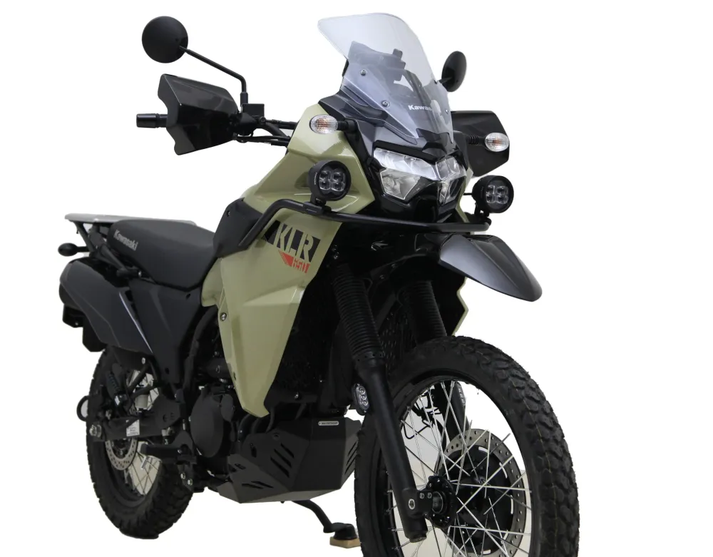 Øvre Crash Bar kørelysbeslag - Kawasaki KLR650 DENALI Electronics