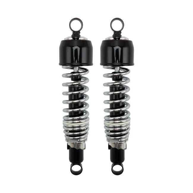 Emgo Støddæmpere 325 mm sort/krom Multifit