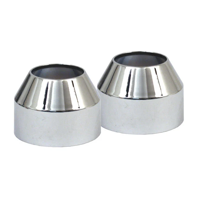 Fork Boot Covers Chrome FXWG 80-86; FXST 84-07; FXDWG 93-05