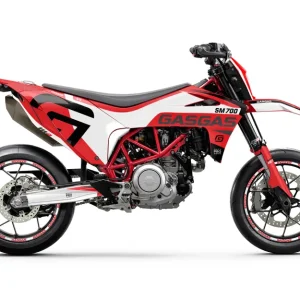 GASGAS SM 700 DEKOR - "Torque" (Hvid/Rød)