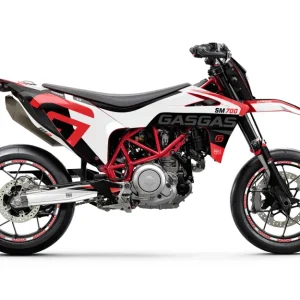 GASGAS SM 700 DEKOR - "Torque" (Hvid/Sort/Rød)