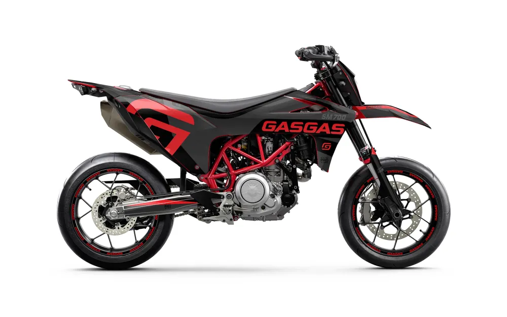 GASGAS SM 700 DEKOR - "Torque" (Sort/Rød)