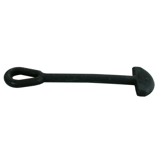 Gummistrop 50 mm, Sort, Gummi
