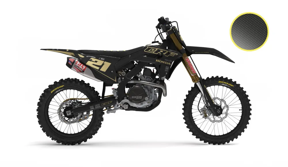 Honda DEKOR - "Prestige" (Carbon/Sort)