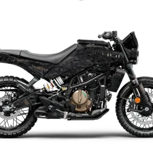 Husqvarna 401 Svartpilen DEKOR - "Polyatomic" (Sort)