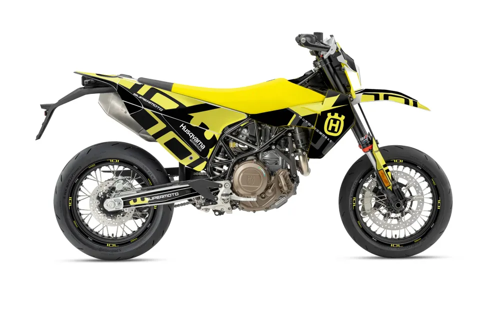 Husqvarna 701 2026 DEKOR - "Monarch" (Gul)
