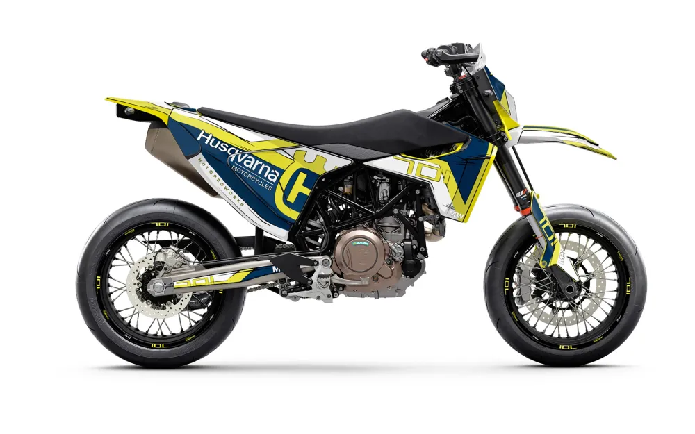 Husqvarna 701 SM DEKOR - "Celltrace" (Blå)