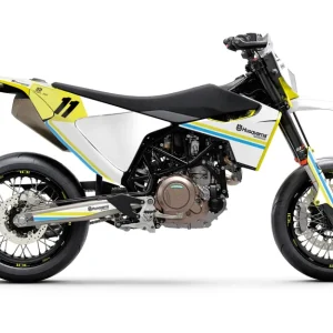 Husqvarna 701 DEKOR - "Duoline" (Hvid)