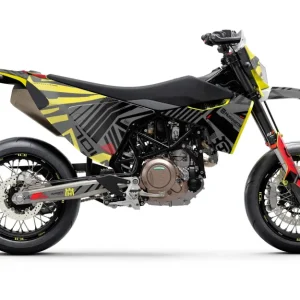 Husqvarna 701 DEKOR - "Edgerunner" (Gul/Rød)