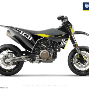 Husqvarna 701 DEKOR - "Featherlight" (Grå)