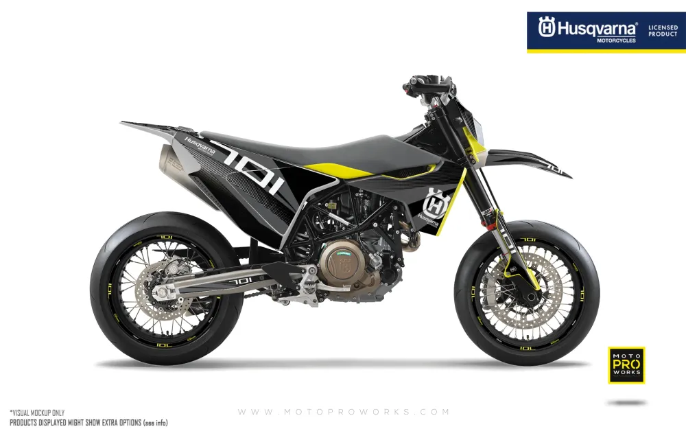 Husqvarna 701 DEKOR - "Featherlight" (Grå)