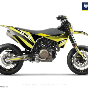Husqvarna 701 DEKOR - "Featherlight" (Gul)
