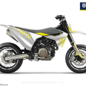 Husqvarna 701 DEKOR - "Featherlight" (Hvid)