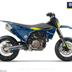 Husqvarna 701 DEKOR - "Flake" (Blue)