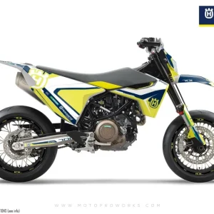 Husqvarna 701 DEKOR - "Kicker" (Gul)