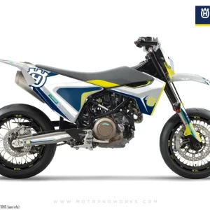 Husqvarna 701 DEKOR - "Kicker" (Hvid)