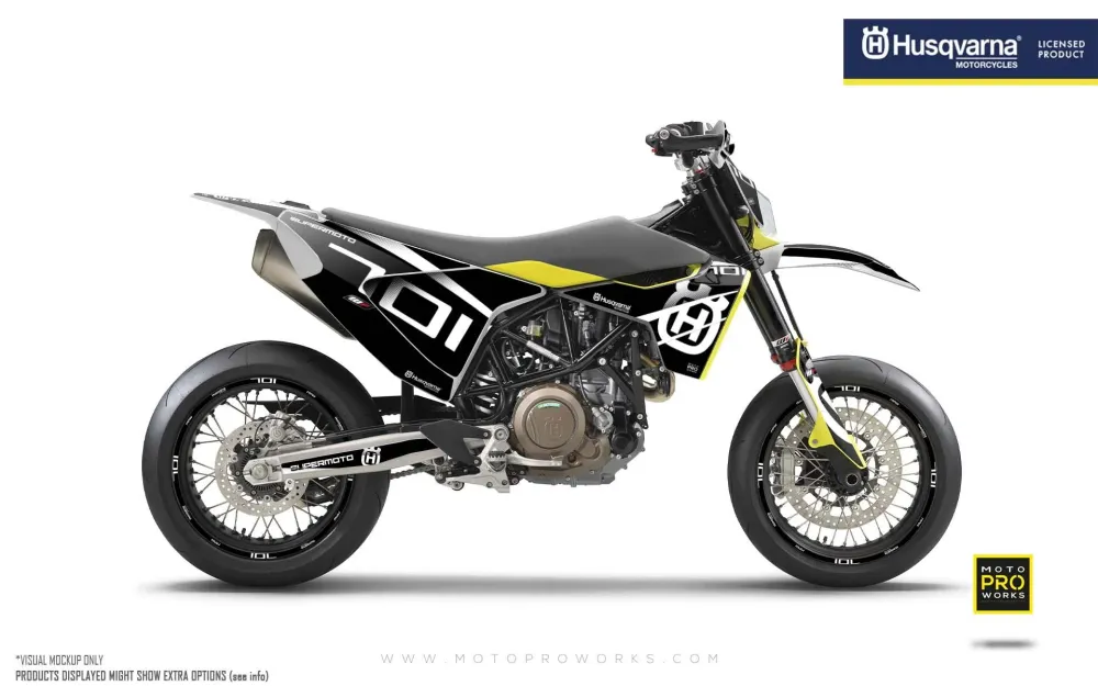 Husqvarna 701 DEKOR - "MarkSeven" (Sort)