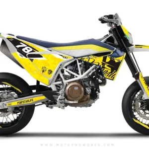 Husqvarna 701 DEKOR - "MARPAT" (gul)