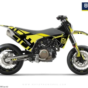 Husqvarna 701 DEKOR - "Monarch" (Gul)