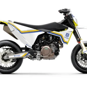 Husqvarna 701 DEKOR - "Regal" (Hvid)