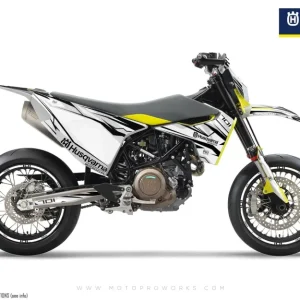 Husqvarna 701 DEKOR - "Ripple" (White)