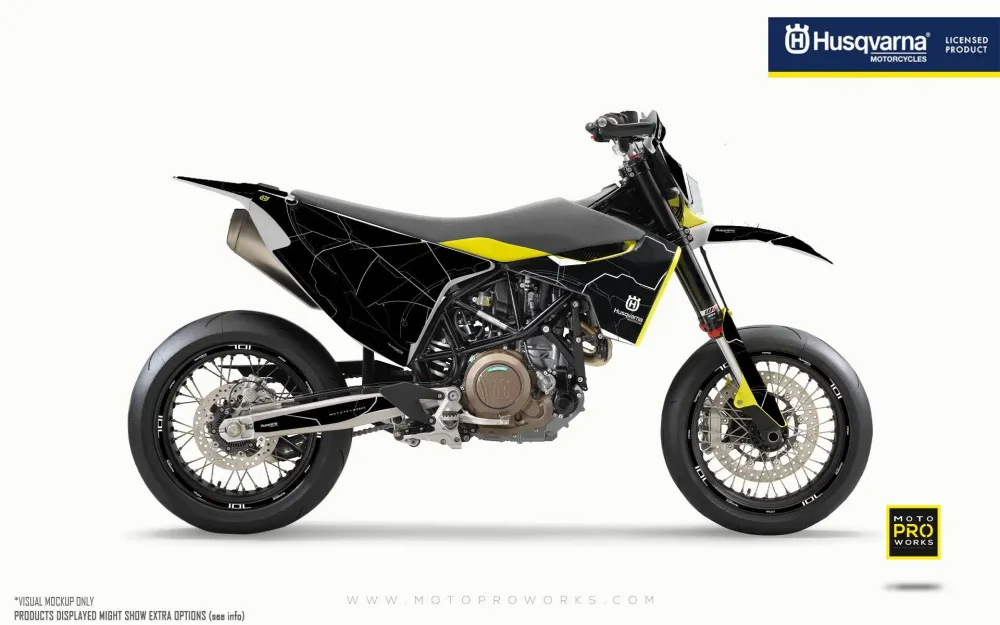 Husqvarna 701 DEKOR - "Robotec" (Sort)