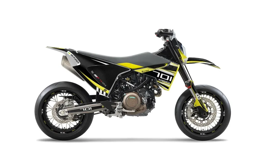 Husqvarna 701 DEKOR - "Vortex" (Black/Yellow)