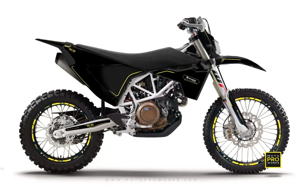 Husqvarna 701 Enduro Dekor - "ARROW" (Sort)