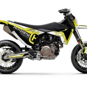 Husqvarna 701 Enduro DEKOR - "Celltrace" (Sort/Gul)
