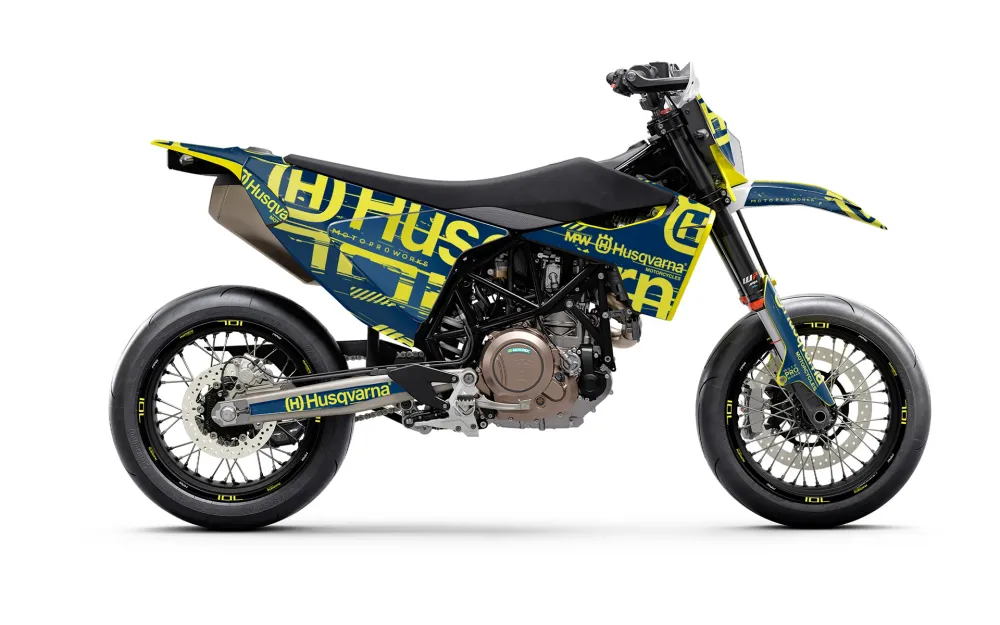 Husqvarna 701 Enduro DEKOR - "Disruptor" (Blå)