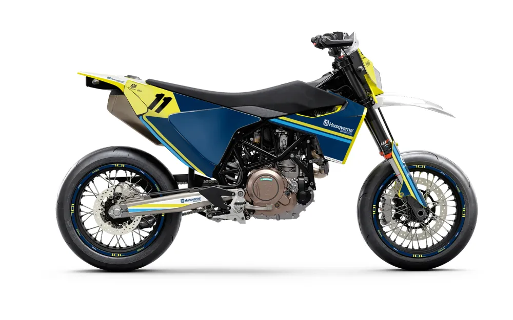 Husqvarna 701 Enduro DEKOR - "Duoline" (Husqvarna Blå)